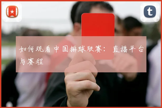 如何观看中国排球联赛：直播平台与赛程